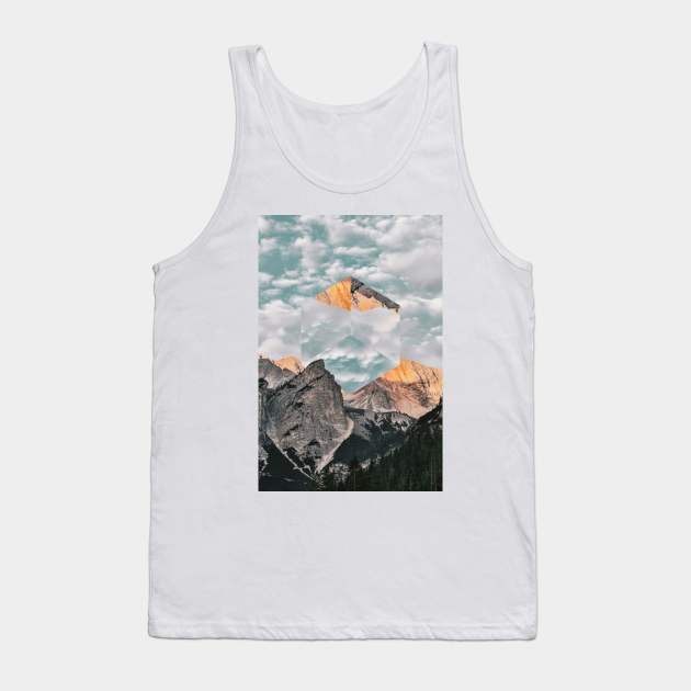 Mirror cube Tank Top by RAW Store